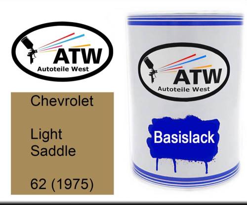 Chevrolet, Light Saddle, 62 (1975): 500ml Lackdose, von ATW Autoteile West.